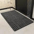 40 x 24 Inch Absorbent Door Mat - Customizable Size, Durable & Stylish, Perfect for Living Room, Kitchen, and Entryway, Easy to Clean Gray
