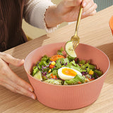 Unbreakable Large Cereal Bowl - Wheat Straw Bowls Salad bowls Microwave and Dishwasher Safe Salad Bowls, Stackable Color Kitchen Bowls for Serving, Soup, Oatmeal, Pasta, Noodles Orange