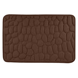 40 x 24 Inch Cotton Bathroom Floor Mat - Super Soft, Water Absorbent, Non-Slip, Machine Washable, Ideal for Bathroom, Bedroom, and Kitchen Coffee