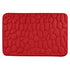 40 x 24 Inch Cotton Bathroom Floor Mat - Super Soft, Water Absorbent, Non-Slip, Machine Washable, Ideal for Bathroom, Bedroom, and Kitchen Red