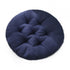 Round Bar Stool Cushion - Round Soft Chair Cushions Home Floor Pillow Indoor Corduroy Chair Pads Office Seat Cushion, Comfortable Sitting for Wooden or Metal Stools Black