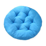 Round Bar Stool Cushion - Round Soft Chair Cushions Home Floor Pillow Indoor Corduroy Chair Pads Office Seat Cushion, Comfortable Sitting for Wooden or Metal Stools Blue