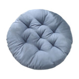 Round Bar Stool Cushion - Round Soft Chair Cushions Home Floor Pillow Indoor Corduroy Chair Pads Office Seat Cushion, Comfortable Sitting for Wooden or Metal Stools Gray