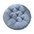 Round Bar Stool Cushion - Round Soft Chair Cushions Home Floor Pillow Indoor Corduroy Chair Pads Office Seat Cushion, Comfortable Sitting for Wooden or Metal Stools Gray