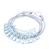Portable Clothesline for Travel, Camping, and RV – Windproof Elastic Clothesline with 12 Clips, 6ft Length, Non-Slip, Space-Saving, Easy to Hang – Ideal for Backyard, Bathroom, and Outdoor Use White