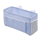 Bedside Caddy/Bedside Storage Bag Hanging Organizer for Bunk and Hospital Beds,Dorm Rooms Bed Rails,Can be Placed Glasses,Books,Mobile Phones,Keys (Grey), 12.2x4.33x6.29 12.2" x 4.33" x 6.29" Dark Grey