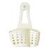 Sponge Holder with Strong Suction Cup, Dish Sponge Caddy Inside Sink Removable, PP Materical for Sponges, Brushes, Stoppers and Scrapers, 7.63x5.12 7.63" x 5.12" Sky Blue