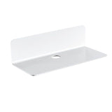 Acrylic Floating Shelves, 9 Inch Acrylic Wall Mounted Hanging Shelf Bookshelf for Bedroom, Gaming Room, Living Room, Bathroom, Office, 3.5x9.0x2.4 3.5" x 9.0" x 2.4" White