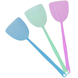 Flexible Fly Swatter, Strong Manual Swat for Pest Control,Long Handles for Indoor and Outdoor, Racket for Bug,Mosquito, Bee, Spiders, Flies 3PCS blue, green