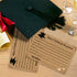 Graduation Advice And Well Wishes Cards For Graduates - Class Of 2025 Grad Cap & Diploma Fill-In Advice Cards For High School, College Grad Party Supplies (Retro Kraft Paper), 10 PCS, 6.1x4.13 6.1x4.13"*10 Coffee*10