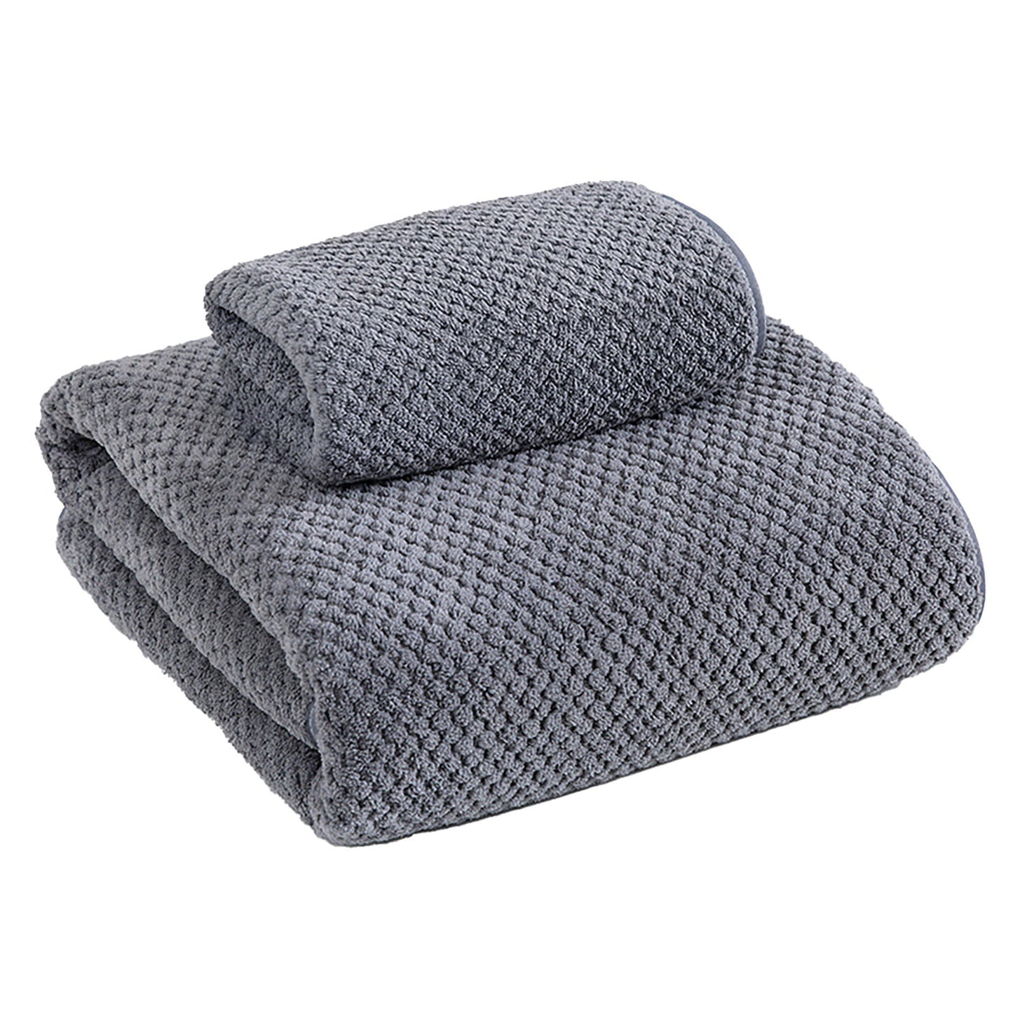 Bath Sheets Towels for Adults, 13.77x29.52 Inches - Light Thin Quick Drying Highly Absorbent Bath Towel for Bath, Fitness, Yoga, Travel, Sport and Shower (Pink) 13.77" x 29.52" Grey1
