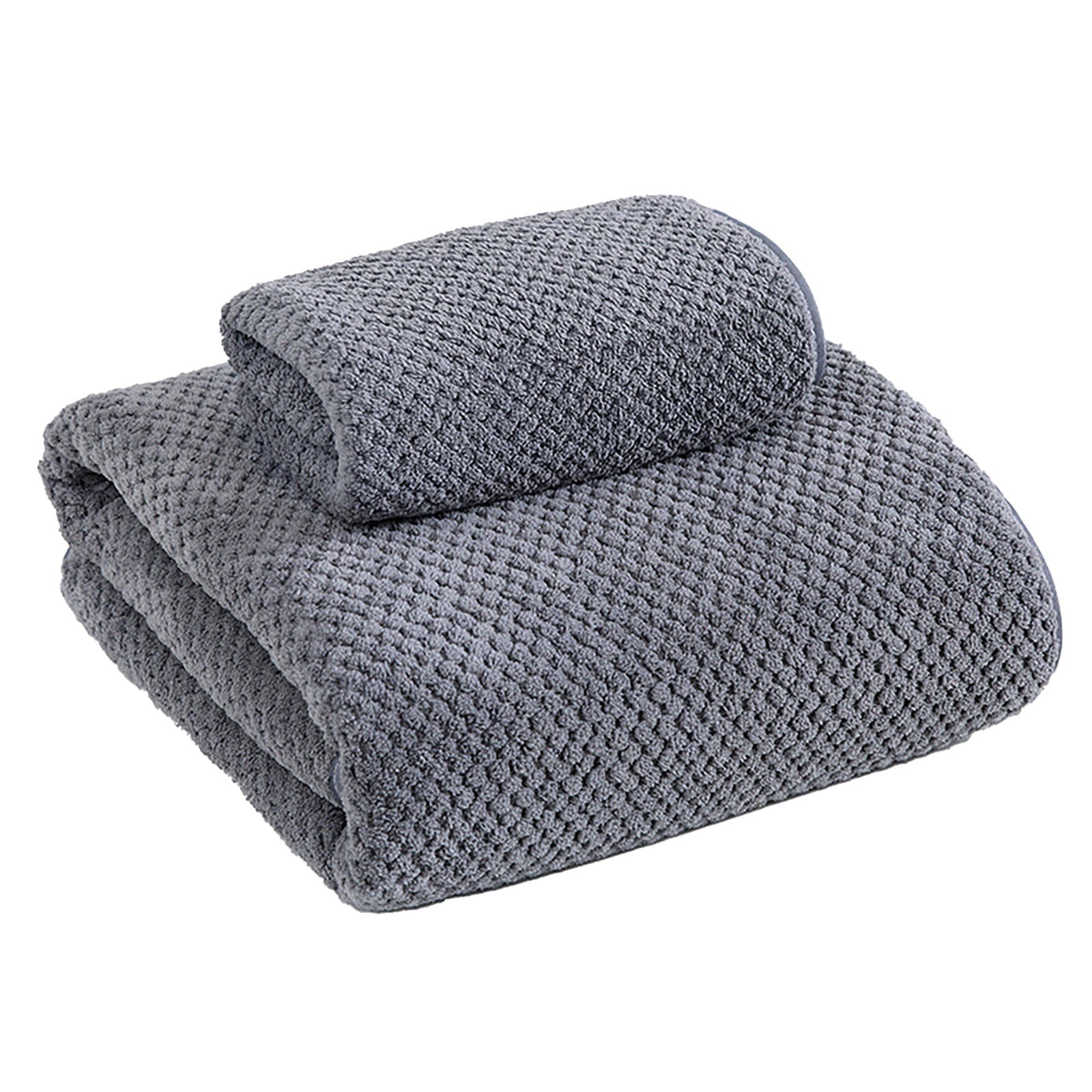 Bath Sheets Towels for Adults, 13.77x29.52 Inches - Light Thin Quick Drying Highly Absorbent Bath Towel for Bath, Fitness, Yoga, Travel, Sport and Shower (Pink) 13.77" x 29.52" Grey1