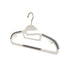 Clothes Hangers Plastic, Sweater Hanger with 360° Swivel Hook, No Slip Hangers Wind Proof, Hanger Space-Saving, No Shoulder Bump Hangers Gray