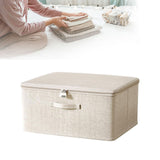 Locking Adult Game Toy Storage Organizer Lock Box Toy Storage Bins Women and Men Game Toys Storage Bags with 2 Drawstring Bags, Large capacity (Beige) 11.8x7.8x5.5 11.8" x 7.8" x 5.5" Beige