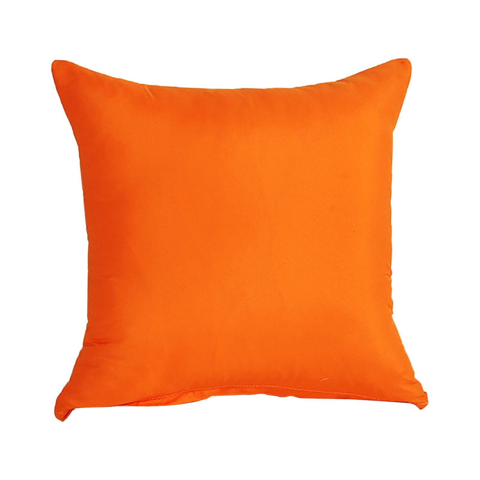2PC 45*45cm Orange Pillow Covers - 18x18 Inch Set for Home Decor | Order Note: 2-Piece Shipment | Decorative Throw Pillow Cases for Couch, Sofa, and Bed(Orange) Orange