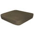 Square Hot Tub Cover - Outdoor Heavy Duty Protector for Patio Spas and Swimming Pools | Hard Covers For Hot Tub Waterproof Dust Cover for Hot Tubs, Jacuzzis, and Outdoor(Black -89.76x11.81") Coffee -90.94x11.81"
