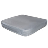 Square Hot Tub Cover - Outdoor Heavy Duty Protector for Patio Spas and Swimming Pools | Hard Covers For Hot Tub Waterproof Dust Cover for Hot Tubs, Jacuzzis, and Outdoor(Black -89.76x11.81") Grey -82.67x11.81"