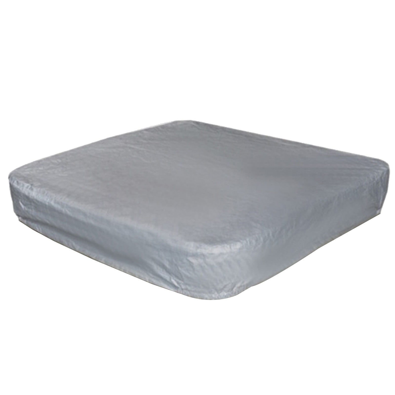 Square Hot Tub Cover - Outdoor Heavy Duty Protector for Patio Spas and Swimming Pools | Hard Covers For Hot Tub Waterproof Dust Cover for Hot Tubs, Jacuzzis, and Outdoor(Black -89.76x11.81") Grey -82.67x11.81"