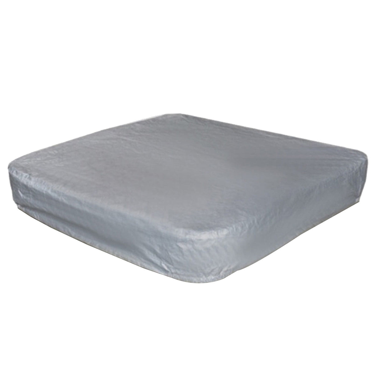Square Hot Tub Cover - Outdoor Heavy Duty Protector for Patio Spas and Swimming Pools | Hard Covers For Hot Tub Waterproof Dust Cover for Hot Tubs, Jacuzzis, and Outdoor(Black -89.76x11.81") Grey -90.94x11.81"