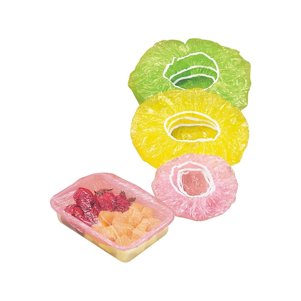 Reusable Elastic Bowl Covers, Stretch Plastic Food Storage Lids for Bread Proofing/Picnics, Foil Alternative(24PC ),Gifts for Men Women