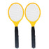2 Pack Large Electric Mosquito Swatter Racket - Rechargeable Bug Zapper for Indoor Outdoor Use, Safety Mesh, Powerful Fly Killer, Ergonomic Handle Insect Pest Control (19x7.1in)