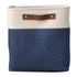 Transparent Zipper Clothing Storage Bag - Heavy-Duty Organizer for Blankets, Linen, Bed Sheets, Clothes & Pillows | Space-Saving Compression Bag Storage for Closet(11.81"DX9.05"WX5.9"H) Z1-Blue