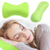 38cm×20cm Bone-Shaped Office Nap Pillow - Soft Foam Headrest for Travel, Plane, Car, Sofa & Bed | Portable Backrest Pillow with Soft Fabric for Comfortable Lunch Break Naps Office & Home(red) green