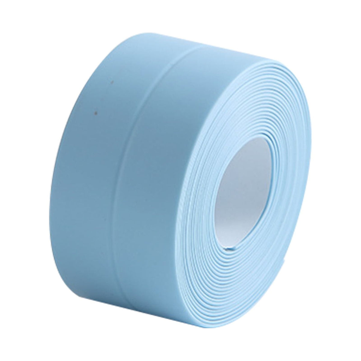Kitchen & Bathroom Mildew-Proof Caulk Tape,PE Self-Adhesive Waterproof Sealing Strip for Bathtub, Shower & Toilet,Waterproof Caulk Strip, Bathroom Caulk Tape, Kitchen Sealing Tape(Grey) Blue