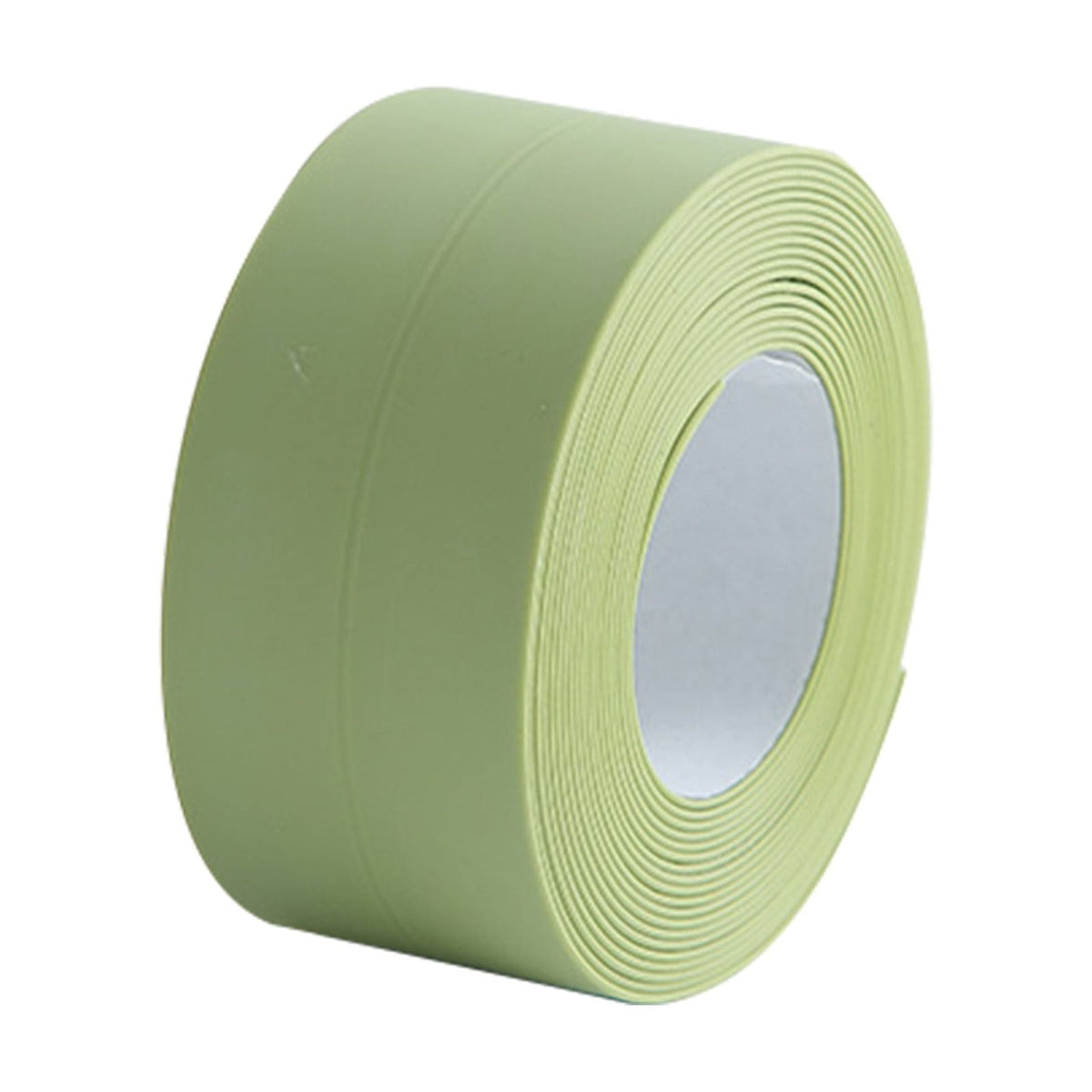 Kitchen & Bathroom Mildew-Proof Caulk Tape,PE Self-Adhesive Waterproof Sealing Strip for Bathtub, Shower & Toilet,Waterproof Caulk Strip, Bathroom Caulk Tape, Kitchen Sealing Tape(Grey) Green