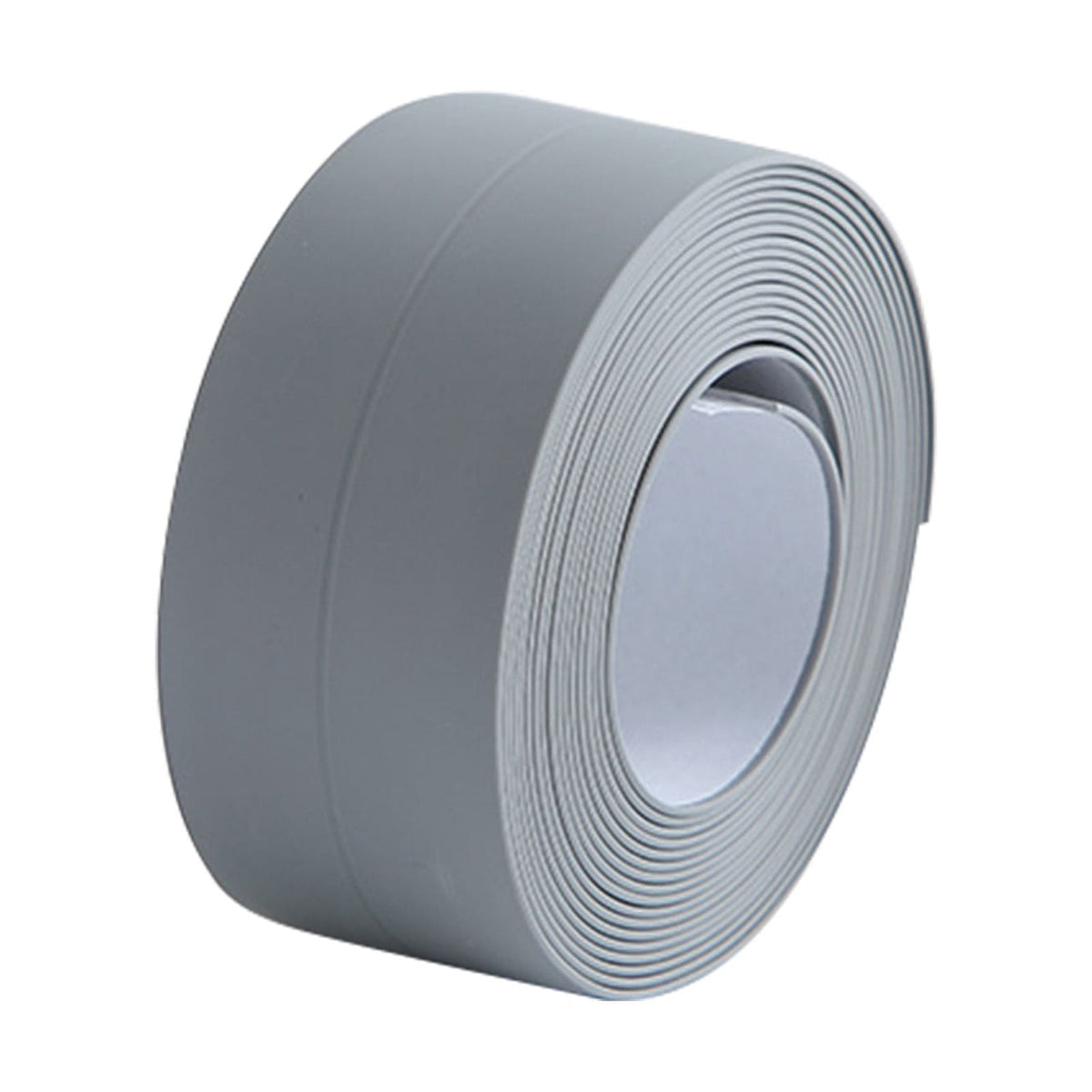 Kitchen & Bathroom Mildew-Proof Caulk Tape,PE Self-Adhesive Waterproof Sealing Strip for Bathtub, Shower & Toilet,Waterproof Caulk Strip, Bathroom Caulk Tape, Kitchen Sealing Tape(Grey) Grey
