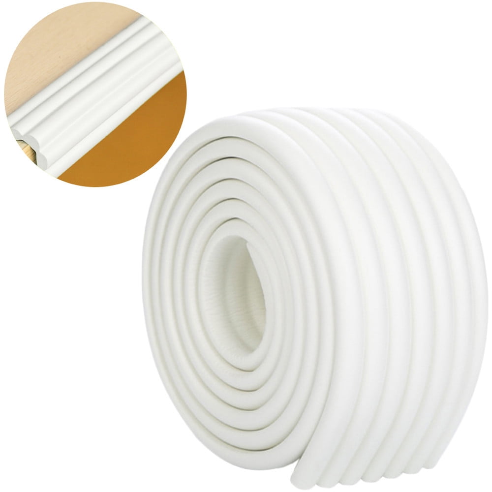 Baby Proofing Corner Guards 2m Extra Wide Thickened Furniture Edge Protector Bumper Pads Solid Angle Safety Cushion for Home Childproofing Essentials with Adhesive Tape White