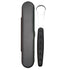 Tongue Scraper Cleaner 100% BPA Free Tongue Scrapers with Soft Handle for Adults, Kids, Healthy Oral Care, Easy to Use, Help Fight Bad Breath,with A Portable Travel Case-Black Black 1.18*0.98*6.1inch 1Pcs