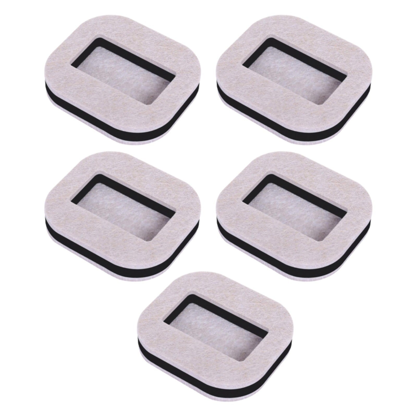 Furniture Caster Wheel Stoppers for Chairs,Prevent Sliding, Protect Hardwood Floors from Scratches,Chair Wheel Fixer, Furniture Caster Cups, Anti-Slip Furniture Pads, Hardwood Floor Protectors(B) A