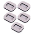 Furniture Caster Wheel Stoppers for Chairs,Prevent Sliding, Protect Hardwood Floors from Scratches,Chair Wheel Fixer, Furniture Caster Cups, Anti-Slip Furniture Pads, Hardwood Floor Protectors(B) A