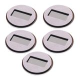 Furniture Caster Wheel Stoppers for Chairs,Prevent Sliding, Protect Hardwood Floors from Scratches,Chair Wheel Fixer, Furniture Caster Cups, Anti-Slip Furniture Pads, Hardwood Floor Protectors(B) B