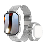 Smart Watch for Android and iPhone,Full Touch Screen with Call Function, Fitness Tracker for Music and Sleep Monitoring, IP67 Waterproof Smartwatch Compatible Unisex Design C