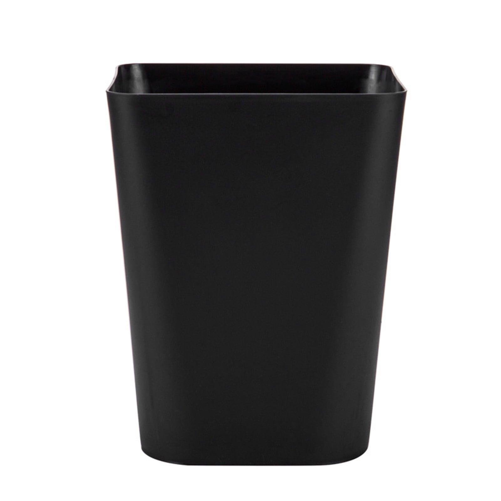 1.6 Gallon Small Trash Can, Heavy Duty Bathroom Wastebasket, Plastic Garbage Can for Kitchen Office Bathroom (White/1 Pcs) 7.48x9.13 7.48" x 9.13" White