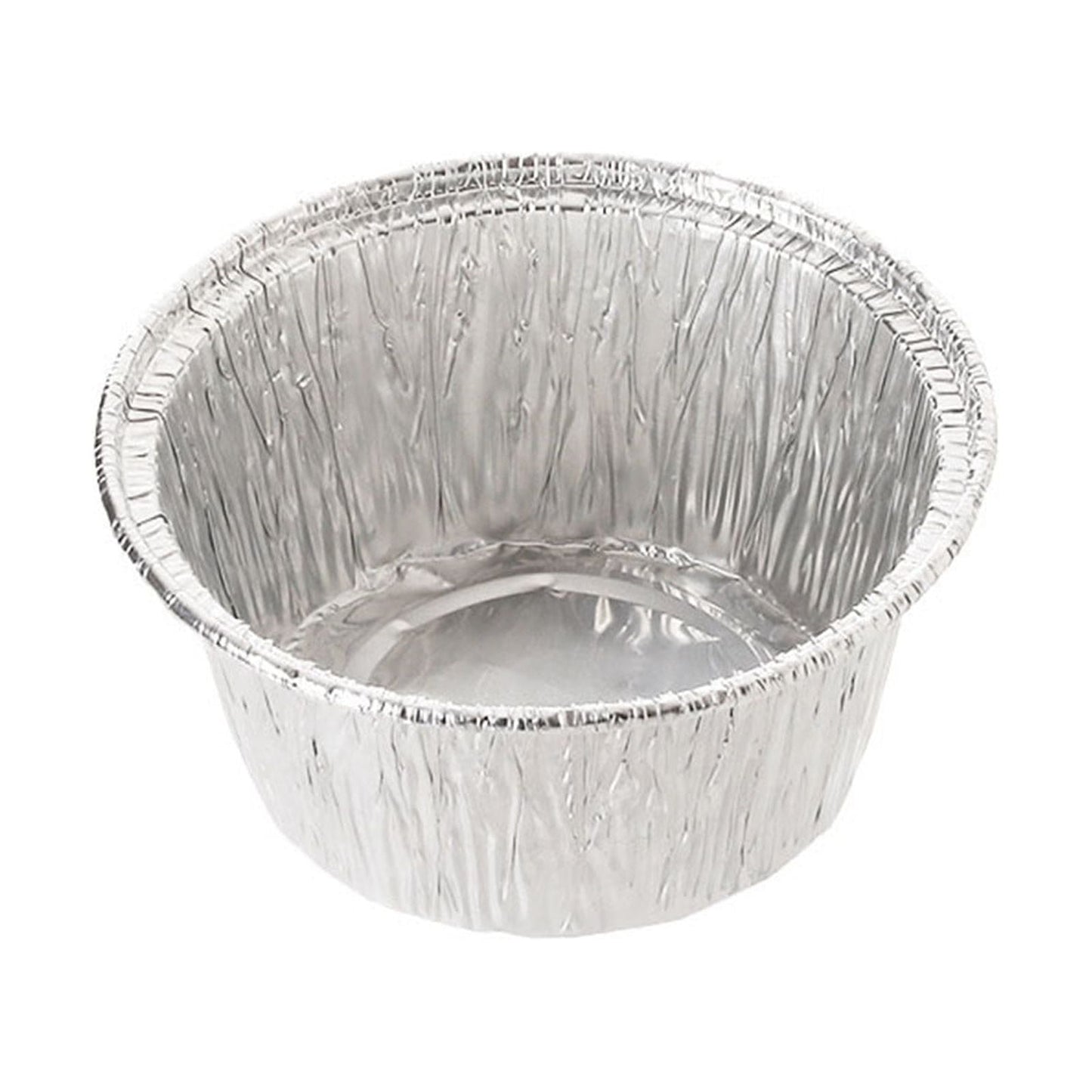 Aluminum Foil Pans 20pcs Disposable Baking Containers Heart Shape for Air Fryer Cupcake Muffins Oven Safe Non-Stick Small Round Foil Trays No Lids B