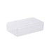 1Pc Large Capacity Clear Pencil Case,Clear Pencil Box Plastic Storage Containers with Latching Lids Stackable Office Supplies Organizer for Gel Pens Erasers Crafts Markers Crayon,8x4.8x2.1in(Clear) Clear