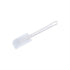 High Heat Resistant Silicone Scraper Spoon, Commercial Spatula for Cooking, Heavy Duty Rubber Spatula (White/1 Pcs) 16.14x7.26 16.14" x 7.26" White