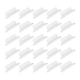 25 Pieces 3.5 Inch Clear Hanging Folder Tabs Hanging File Folder Tabs Clear Tabs for Hanging File Folders, Hanging File Folders with Tabs Office Hanging Files,Universal UNV43313 1/3 Cut Tab (Clear) Clear(50pc)