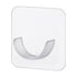 Adhesive Shower Rod Holders, No Drilling Shower Curtain Rod Holders For Wall,Shower Curtain Wall Mount,Stick On Shower Bar Holder,Clear 2 Pc,No Drilling,Shower Rod Not Incl(Clear) Clear