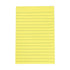 Pack of 8 pastel colored lined sticky notes, 4x6 inches, 50 sheets per pad.