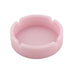 Glow in The Dark Silicone Ashtray Round Heat Resistant (230°C) - Portable Non-Slip Smoking Tray for Indoor Outdoor Use, Easy Clean 8.3x2.3cm, Up to 60% OFF Pink