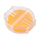 1PCS Beeswax Thread Conditioner, Handy Craft Sewing Tools,Thread Wax for Sewing with Plastic Box Thread Beeswax Thread Conditioner Wax for Sewing Quilting Reinforcing Thread,2 Colors(Yellow) Yellow
