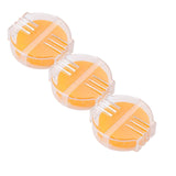 1PCS Beeswax Thread Conditioner, Handy Craft Sewing Tools,Thread Wax for Sewing with Plastic Box Thread Beeswax Thread Conditioner Wax for Sewing Quilting Reinforcing Thread,2 Colors(Yellow) Yellow（3pc)