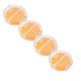 1PCS Beeswax Thread Conditioner, Handy Craft Sewing Tools,Thread Wax for Sewing with Plastic Box Thread Beeswax Thread Conditioner Wax for Sewing Quilting Reinforcing Thread,2 Colors(Yellow) Yellow（4pc)