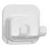 Self-Adhesive Razor Holder Hook, Shower Razor Holder Storage for Bathroom, Compatible with Most of Razor (White/1 Pcs) 2.4x3.1x1.6 2.4" x 3.1" x 1.6" White