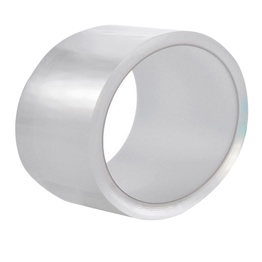 Clear Caulk Tape,Waterproof Self Adhesive Caulk Strip Bathtub Sealant Tape, Sealing Strip Oil Proof Bathroom Sealant for Kitchen Floor Wall Edge Protector,Transparent Acrylic Tape (5x300cm) 8x300cm