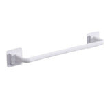 Self Adhesive Towel Bar, Heavy Duty No Drill Hand Towel Hanger for Bathroom and Kitchen Towel Storage Self, (Black/1 Pcs) 15Inches 15" Black